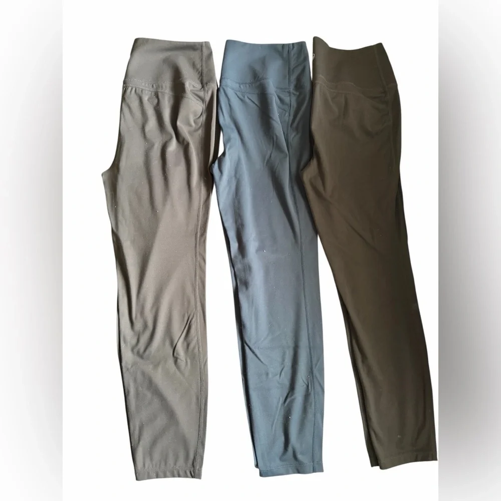 3 PAIRS Eddie Bauer Legging LOT Size L - Picture 8 of 11